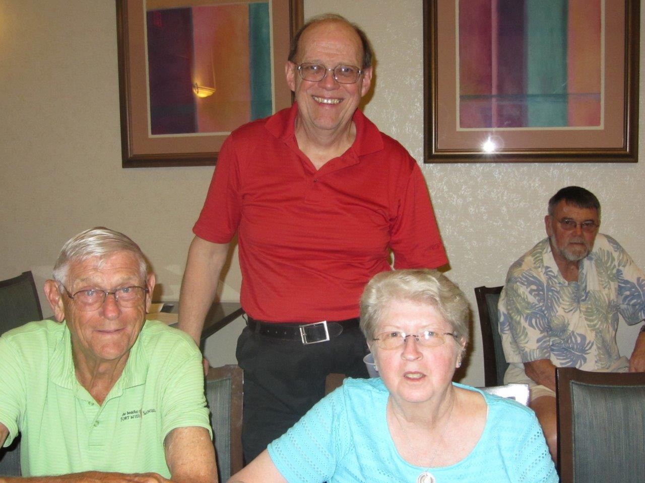 Clyde, Lynn, Helen, and Marsh